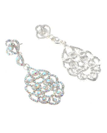 Rhinestone Post Earrings