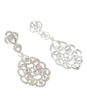Rhinestone Post Earrings