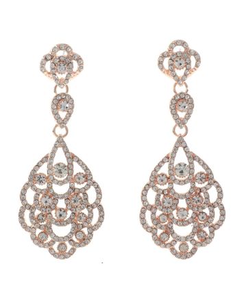 Rhinestone Post Earrings