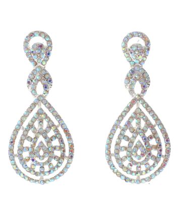Rhinestone Post Earrings