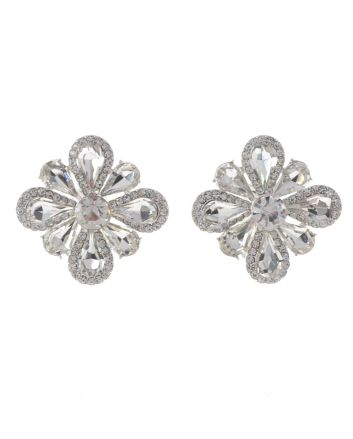 Crystal Clip-On Earrings