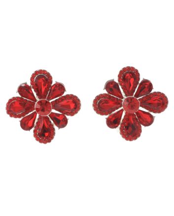 Crystal Clip-On Earrings