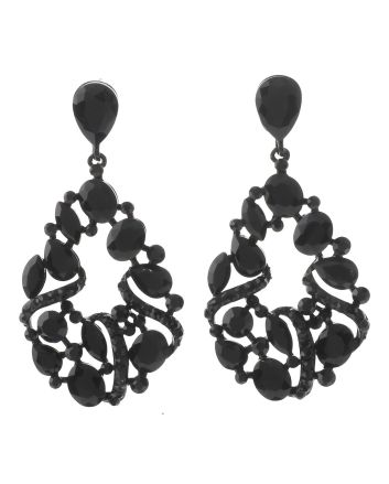Crystal Rhinestone Drop Earrings