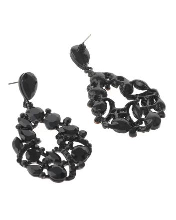 Crystal Rhinestone Drop Earrings