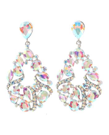 Crystal Rhinestone Drop Earrings