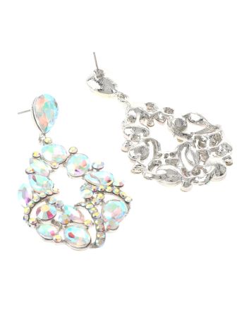 Crystal Rhinestone Drop Earrings