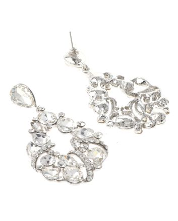 Crystal Rhinestone Drop Earrings