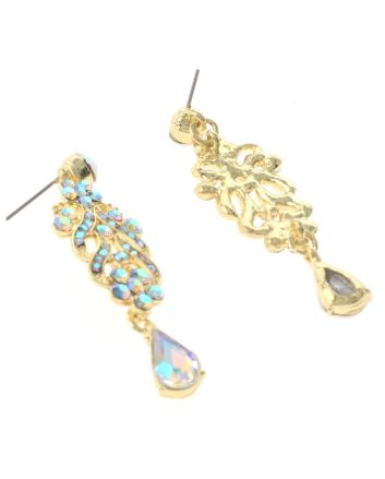 Rhinestone Post Earrings