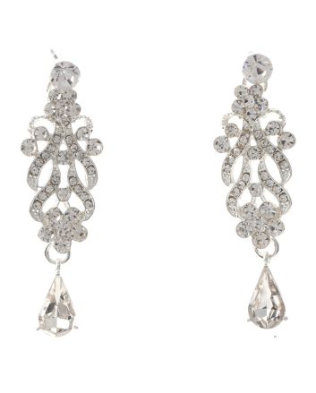 Rhinestone Post Earrings