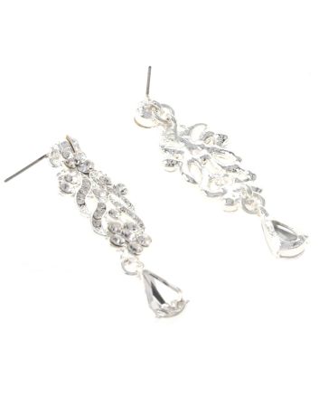 Rhinestone Post Earrings