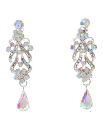 Rhinestone Post Earrings