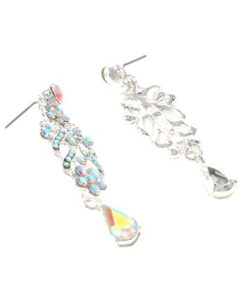 Rhinestone Post Earrings