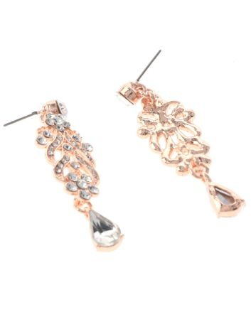 Rhinestone Post Earrings