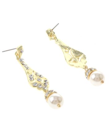 Rhinestone Post Earrings