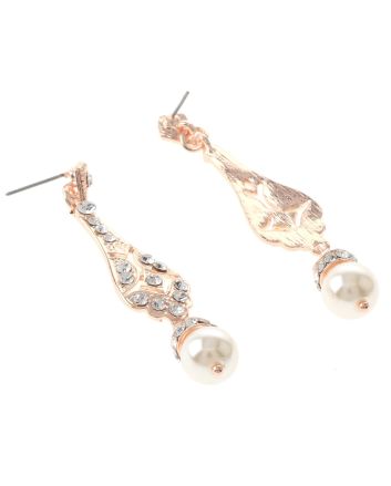 Rhinestone Post Earrings