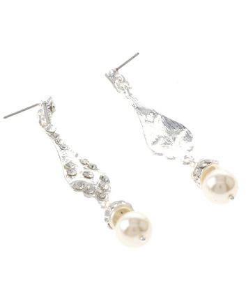 Rhinestone Post Earrings