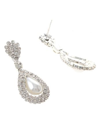 Rhinestone Post Earrings