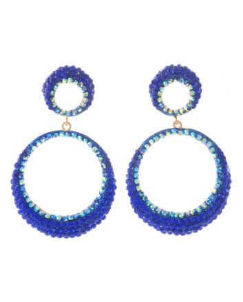 Rhinestone Post Earrings