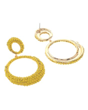 Rhinestone Post Earrings