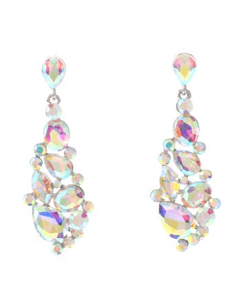 Crystal Rhinestone Drop Earrings