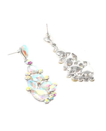 Crystal Rhinestone Drop Earrings