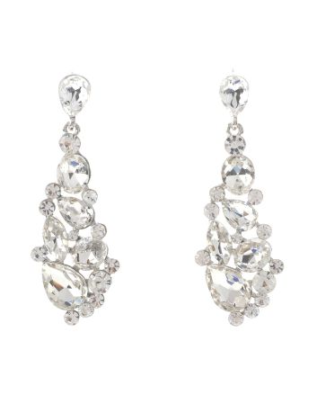 Crystal Rhinestone Drop Earrings