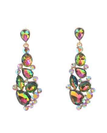 Crystal Rhinestone Drop Earrings