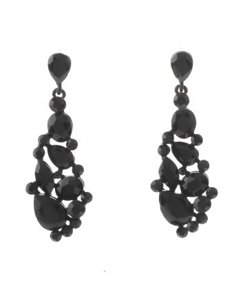 Crystal Rhinestone Drop Earrings