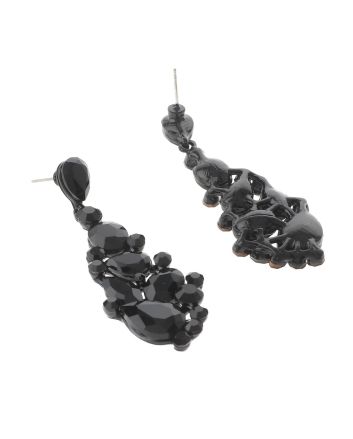 Crystal Rhinestone Drop Earrings