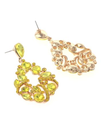 Crystal Rhinestone Drop Earrings