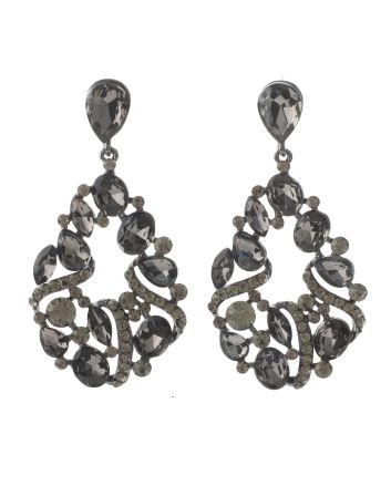 Crystal Rhinestone Drop Earrings