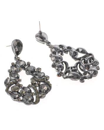 Crystal Rhinestone Drop Earrings