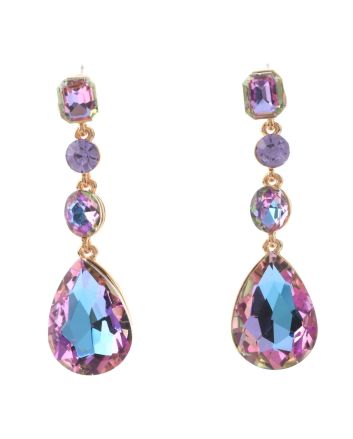 Crystal Rhinestone Drop Earrings