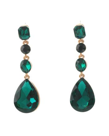 Crystal Rhinestone Drop Earrings