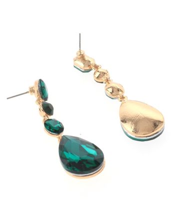 Crystal Rhinestone Drop Earrings