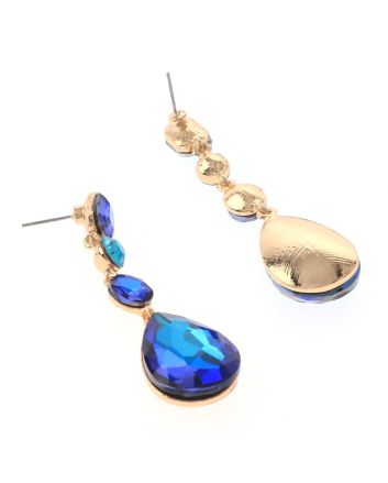 Crystal Rhinestone Drop Earrings