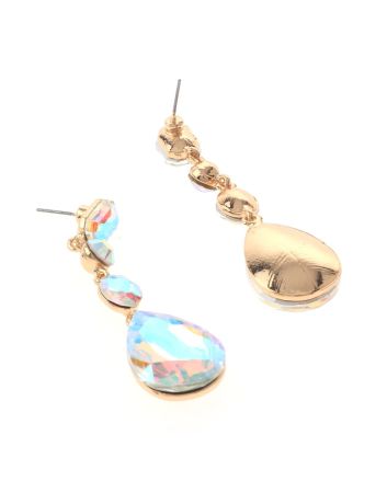 Crystal Rhinestone Drop Earrings