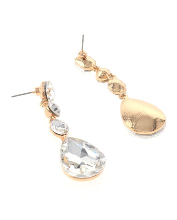 Crystal Rhinestone Drop Earrings