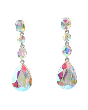 Crystal Rhinestone Drop Earrings