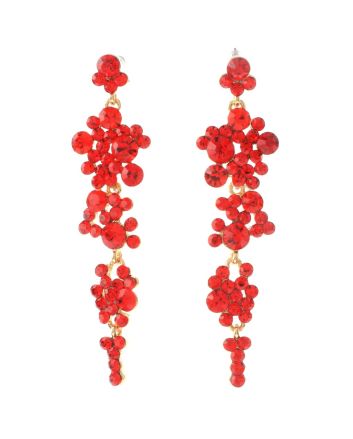 Crystal Rhinestone Post Earrings