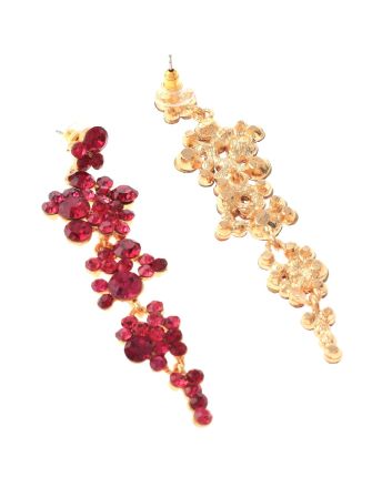Crystal Rhinestone Post Earrings