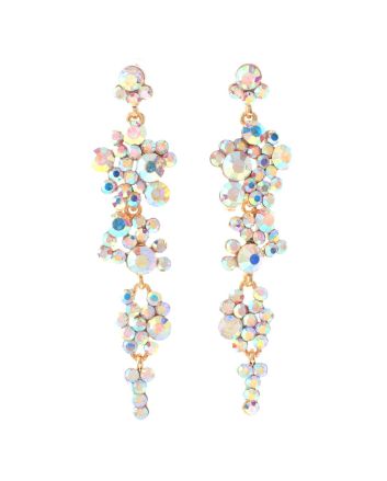 Crystal Rhinestone Post Earrings
