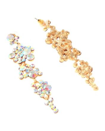 Crystal Rhinestone Post Earrings