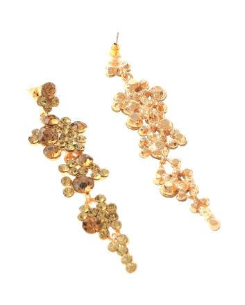 Crystal Rhinestone Post Earrings