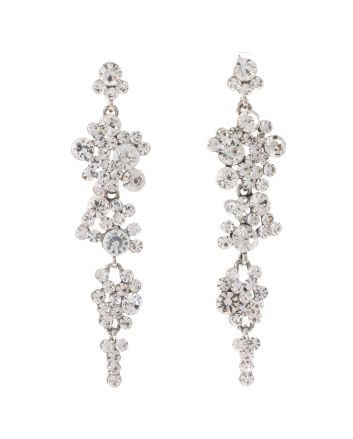 Crystal Rhinestone Post Earrings