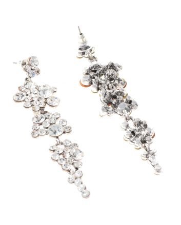 Crystal Rhinestone Post Earrings