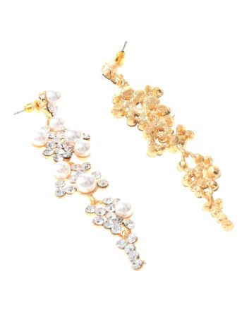 Crystal Rhinestone Post Earrings