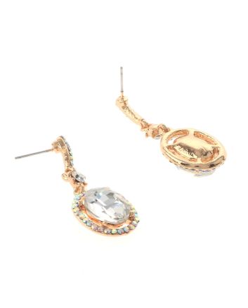 Crystal Rhinestone Drop Earrings