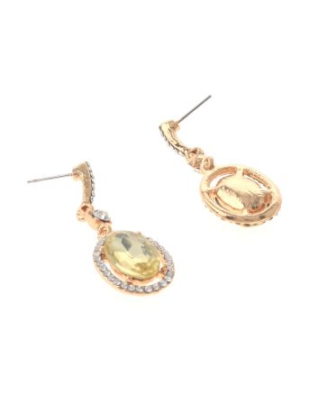 Crystal Rhinestone Drop Earrings