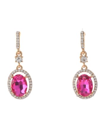 Crystal Rhinestone Drop Earrings